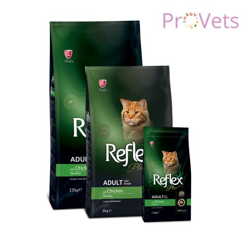 Reflex plus adult cat food